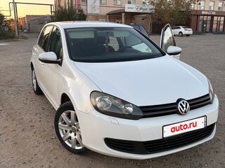 2010 Volkswagen Golf VI, белый, 595000 рублей, вид 1