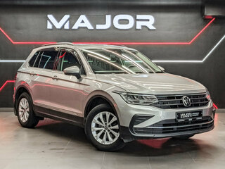 2021 Volkswagen Tiguan II Рестайлинг, серый, 2655000 рублей, вид 3