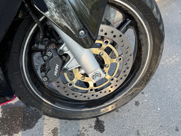 2002 Honda CBR 600F, синий, 400000 рублей - вид 10