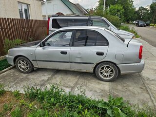 2006 Hyundai Accent ТагАЗ II, серебристый, 250000 рублей, вид 4