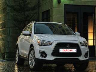2012 Mitsubishi ASX I Рестайлинг, белый, 990000 рублей, вид 1