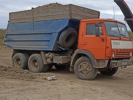 1991 КамАЗ 5511, жёлтый, 550000 рублей, вид 1