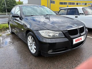 2008 BMW 3 серии 318d V (E90/E91/E92/E93), чёрный, 700000 рублей, вид 2
