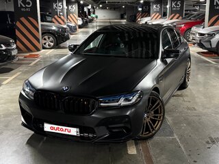 2019 BMW 5 серии 540d xDrive VII (G30/G31/G38), чёрный, 3950000 рублей, вид 2
