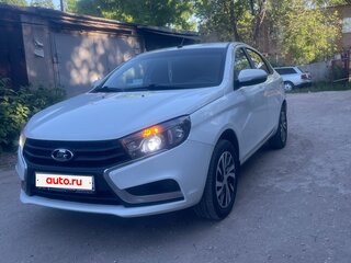 2017 Lada (ВАЗ) Vesta I, белый, 780000 рублей, вид 1