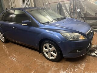 2008 Ford Focus II Рестайлинг, синий, 500000 рублей, вид 1