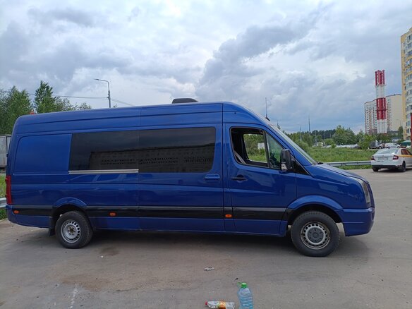 2010 Volkswagen Crafter, синий, 1900000 рублей - вид 6