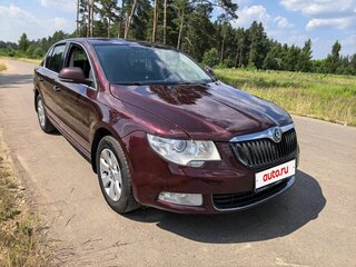 2010 Skoda Superb DSG II, пурпурный, 850000 рублей, вид 4