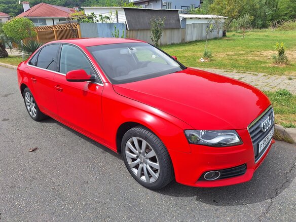 2010 Audi A4 IV (B8), красный, 990000 рублей - вид 2