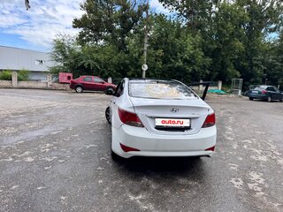 2015 Hyundai Solaris I Рестайлинг, белый, 449999 рублей, вид 5
