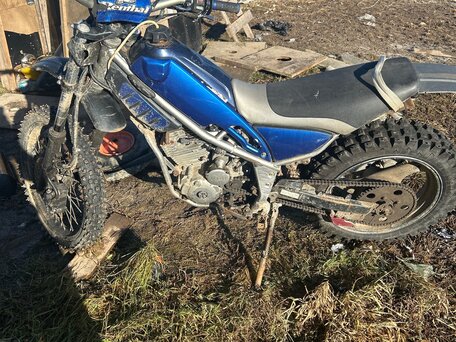 2004 Yamaha XG250 Tricker, синий, 100000 рублей, вид 2