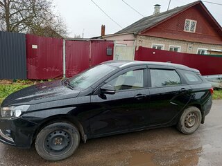 2021 Lada (ВАЗ) Vesta SW I, чёрный, 1200000 рублей, вид 4