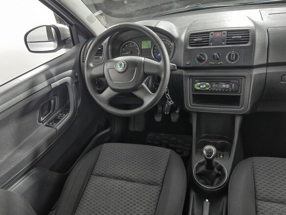 2012 Skoda Fabia II Рестайлинг, серебристый, 493000 рублей - вид 14