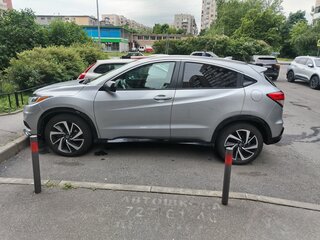 2019 Honda HR-V II Рестайлинг, серебристый, 1808088 рублей, вид 4
