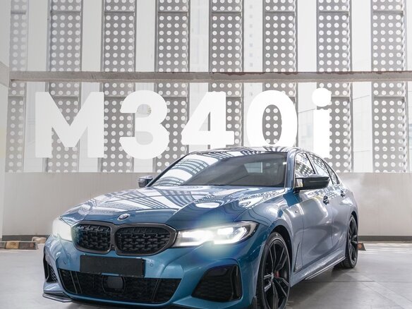 2020 BMW 3 серии M340i VII (G2x), синий, 7700000 рублей