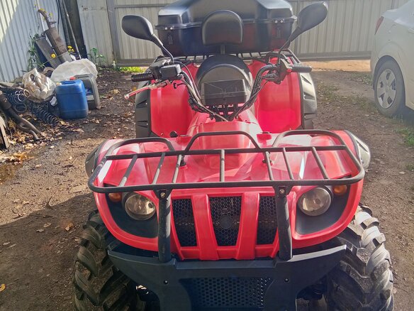 2011 Stels ATV-500, красный, 380000 рублей - вид 13