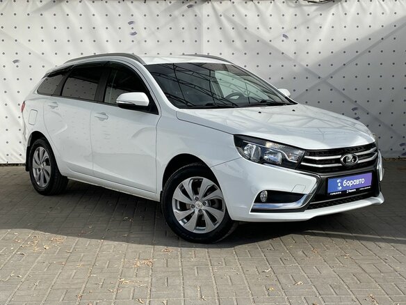 2019 Lada (ВАЗ) Vesta SW I, белый - вид 1