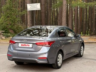2017 Hyundai Solaris II, серый, 890000 рублей, вид 5