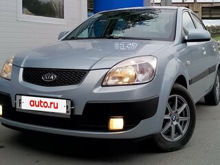 2007 Kia Rio II, серебристый, 625000 рублей, вид 1