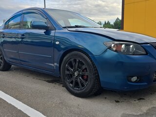 2007 Mazda 3 I (BK) Рестайлинг, синий, 200000 рублей, вид 2