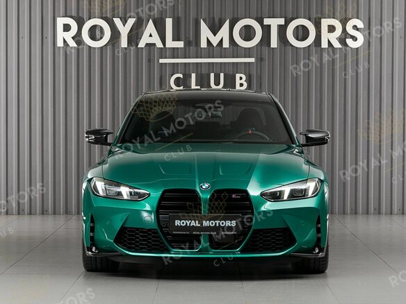 2025 BMW M3 Competition Package VI (G80) Рестайлинг, зелёный, 15800000 рублей - вид 1