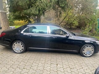2015 Mercedes-Benz Maybach S-Класс 500 I (X222), чёрный, 3697000 рублей, вид 2