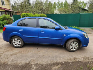 2011 Kia Rio II Рестайлинг, синий, 530000 рублей, вид 2