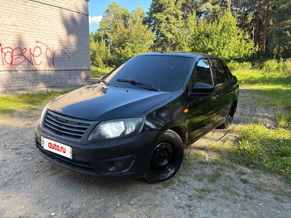 2015 Lada (ВАЗ) Granta I, чёрный, 250000 рублей