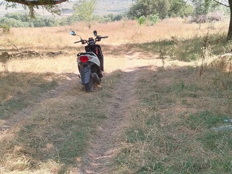 2012 Sym Husky 125, серый, 40000 рублей, вид 4