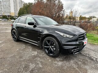 2014 Infiniti QX70, чёрный, 2500000 рублей, вид 3
