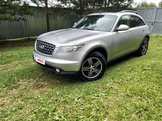 2003 Infiniti FX35 I (S50), серебристый, 1000000 рублей, вид 1