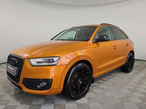 2013 Audi Q3 I (8U), оранжевый, 1355000 рублей