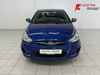 2012 Hyundai Solaris I, синий, 755000 рублей, вид 2