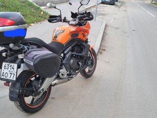 2010 Kawasaki Versys 650, оранжевый, 350000 рублей, вид 5