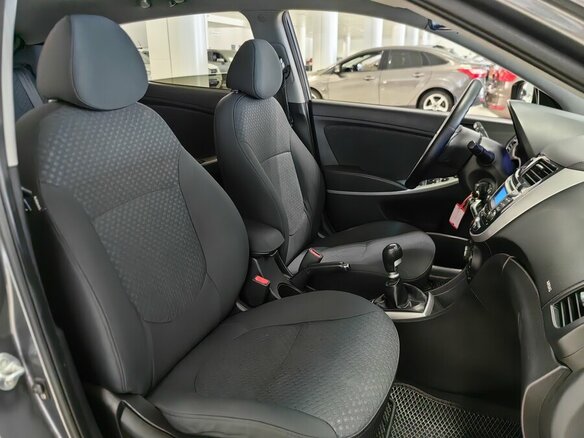 2011 Hyundai Solaris I, серый - вид 6