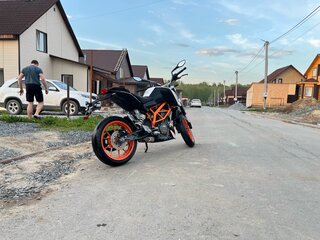 2016 KTM 390 Duke, белый, 355000 рублей, вид 3