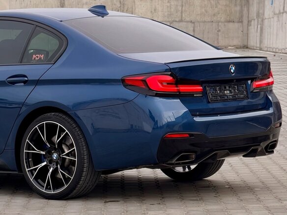 2020 BMW 5 серии 530d xDrive VII (G30/G31/G38) Рестайлинг, синий, 5000000 рублей - вид 21