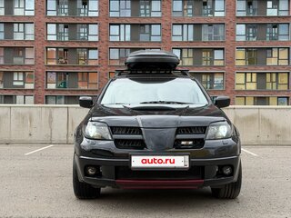 2006 Mitsubishi Outlander I, чёрный, 1150000 рублей, вид 2