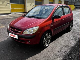 2008 Hyundai Getz I Рестайлинг, красный, 460000 рублей, вид 1