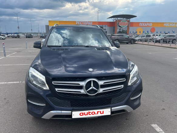 2016 Mercedes-Benz GLE 350 d I (W166), синий, 3200000 рублей