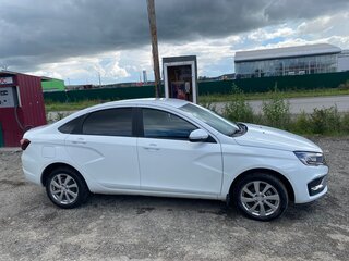 2024 Lada (ВАЗ) Vesta I Рестайлинг (NG), белый, 1050000 рублей, вид 4