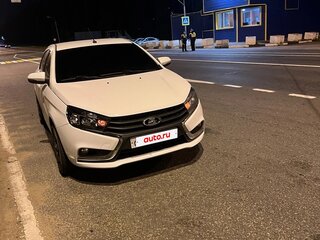 2016 Lada (ВАЗ) Vesta I, белый, 730000 рублей, вид 3