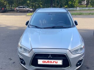 2013 Mitsubishi ASX I Рестайлинг, серебристый, 752000 рублей, вид 2