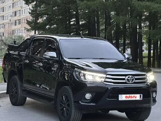 2016 Toyota Hilux VIII, чёрный, 2777999 рублей, вид 2