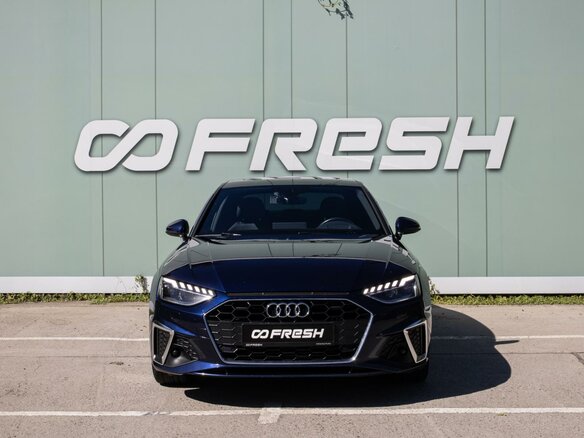 2020 Audi A4 40 TFSI V (B9) Рестайлинг, синий, 2999000 рублей - вид 2