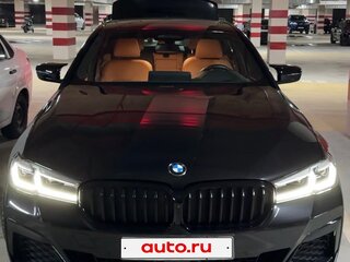 2021 BMW 5 серии 520i VII (G30/G31/G38) Рестайлинг, чёрный, 4540000 рублей, вид 4