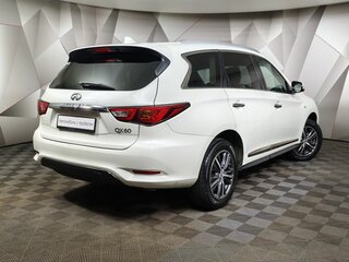 2017 Infiniti QX60 I Рестайлинг, белый, 1895150 рублей, вид 2