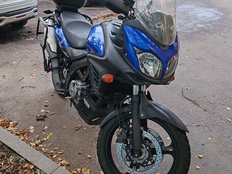 2013 Suzuki V-Strom DL 650, синий, 549000 рублей, вид 2