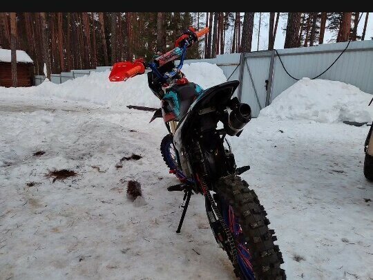 2020 Kayo Evolution YX125EM, синий, 75000 рублей - вид 6