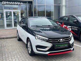 2023 Lada (ВАЗ) Vesta I Рестайлинг (NG), белый, 899000 рублей, вид 3